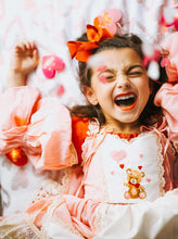 Load image into Gallery viewer, Beary Sweet Dress (Red and Pink) Preorder