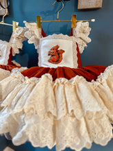 Load image into Gallery viewer, Amber Harvest Dress with Crsytal Embellishment