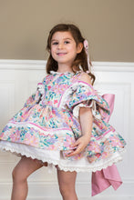 Load image into Gallery viewer, Blush and Lilac Dress Sizes 6m-5y