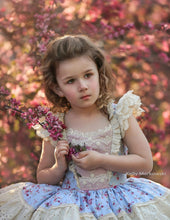 Load image into Gallery viewer, Vintage Roses Dress Yellow