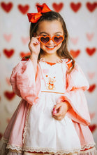 Load image into Gallery viewer, Beary Sweet Dress (Red and Pink) Preorder