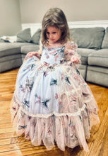 Load image into Gallery viewer, Hope Dress - Butterflies on Both Bodice and Skirt Maxi Tulle Dress