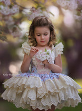 Load image into Gallery viewer, Vintage Roses Dress Yellow