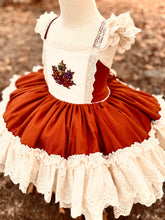 Load image into Gallery viewer, Amber Harvest Dress with Crsytal Embellishment