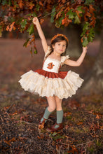 Load image into Gallery viewer, Amber Harvest Dress with Crsytal Embellishment