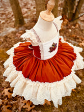 Load image into Gallery viewer, Amber Harvest Dress with Crsytal Embellishment