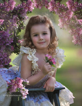 Load image into Gallery viewer, Vintage Roses Dress Yellow