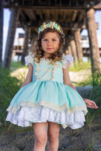 Load image into Gallery viewer, Sea Glass Hair Crown