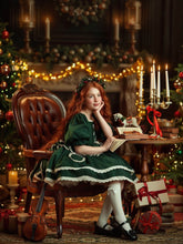 Load image into Gallery viewer, Enchanted Evergreen Dress - Preorder