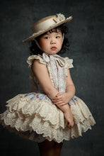 Load image into Gallery viewer, Vintage Roses Dress Blue