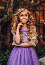 Load image into Gallery viewer, Butterfly Garden Dress - Embroidery Bodice and Sleeves Dress