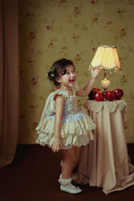 Load image into Gallery viewer, Vintage Roses Dress Blue