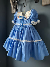 Load image into Gallery viewer, Blue Linen Dress