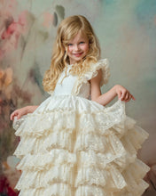 Load image into Gallery viewer, Creme Chantilly Maxi Gown