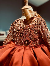 Load image into Gallery viewer, Falling Leaves Custom Gown Sizes 6y-12y