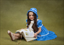 Load image into Gallery viewer, Blue Linen Dress