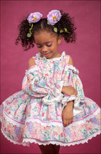 Load image into Gallery viewer, Blush and Lilac Dress Sizes 6m-5y