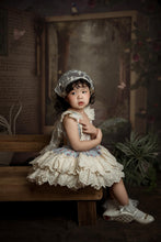 Load image into Gallery viewer, Vintage Roses Dress Blue