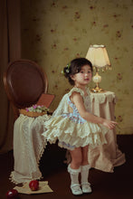 Load image into Gallery viewer, Vintage Roses Dress Blue