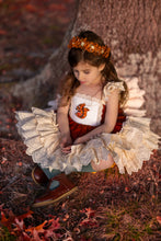 Load image into Gallery viewer, Amber Harvest Dress with Crsytal Embellishment