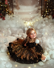 Load image into Gallery viewer, Midnight Reverie Dress Short Version - Lace - Sizes 12-18m - 5y