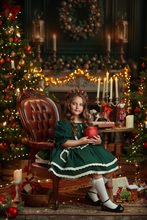 Load image into Gallery viewer, Enchanted Evergreen Dress