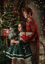 Load image into Gallery viewer, Enchanted Evergreen Dress