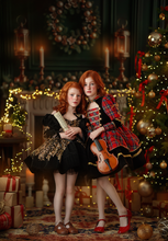 Load image into Gallery viewer, Midnight Reverie Dress - Lace - Sizes 12-18m - 8y