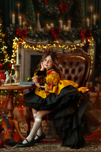 Load image into Gallery viewer, The Nutcracker Dress - Golden Nutcracker Dress