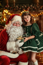 Load image into Gallery viewer, Enchanted Evergreen Dress