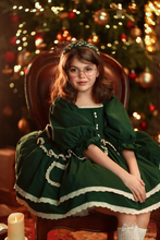 Load image into Gallery viewer, Enchanted Evergreen Dress