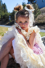 Load image into Gallery viewer, Vintage Roses Dress Blue