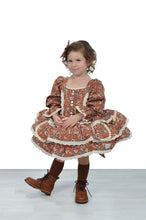 Load image into Gallery viewer, Autumn Blossom Dress Set - Blue