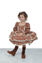 Load image into Gallery viewer, Autumn Blossom Dress Set - Blue