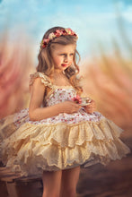 Load image into Gallery viewer, Vintage Roses Pinafore