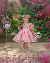 Load image into Gallery viewer, Pearls and Petals Dress Set