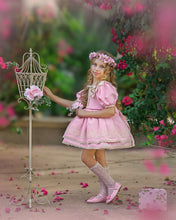 Load image into Gallery viewer, Pearls and Petals Dress Set