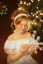 Load image into Gallery viewer, Pearls and Stones Headband with elastic back