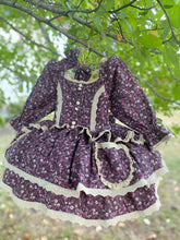 Load image into Gallery viewer, Autumn Blossom Dress Set - Blue