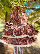 Load image into Gallery viewer, Autumn Blossom Dress Set - Blue