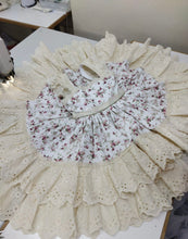 Load image into Gallery viewer, Vintage Roses Pinafore