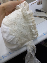 Load image into Gallery viewer, Autumn Blossom Vintage Lace Bonnet