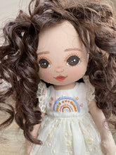 Load image into Gallery viewer, Rainbow Vintage Lace Bambalina Doll Dress