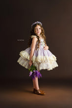 Load image into Gallery viewer, Lavenders and Daisies Dress
