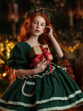 Load image into Gallery viewer, Enchanted Evergreen Dress - Preorder
