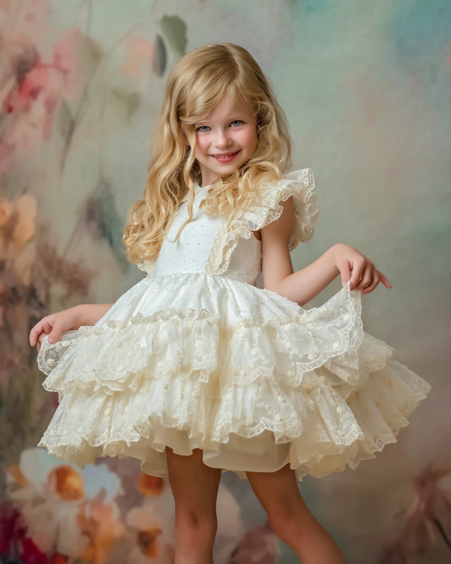 Creme Chantilly Dress