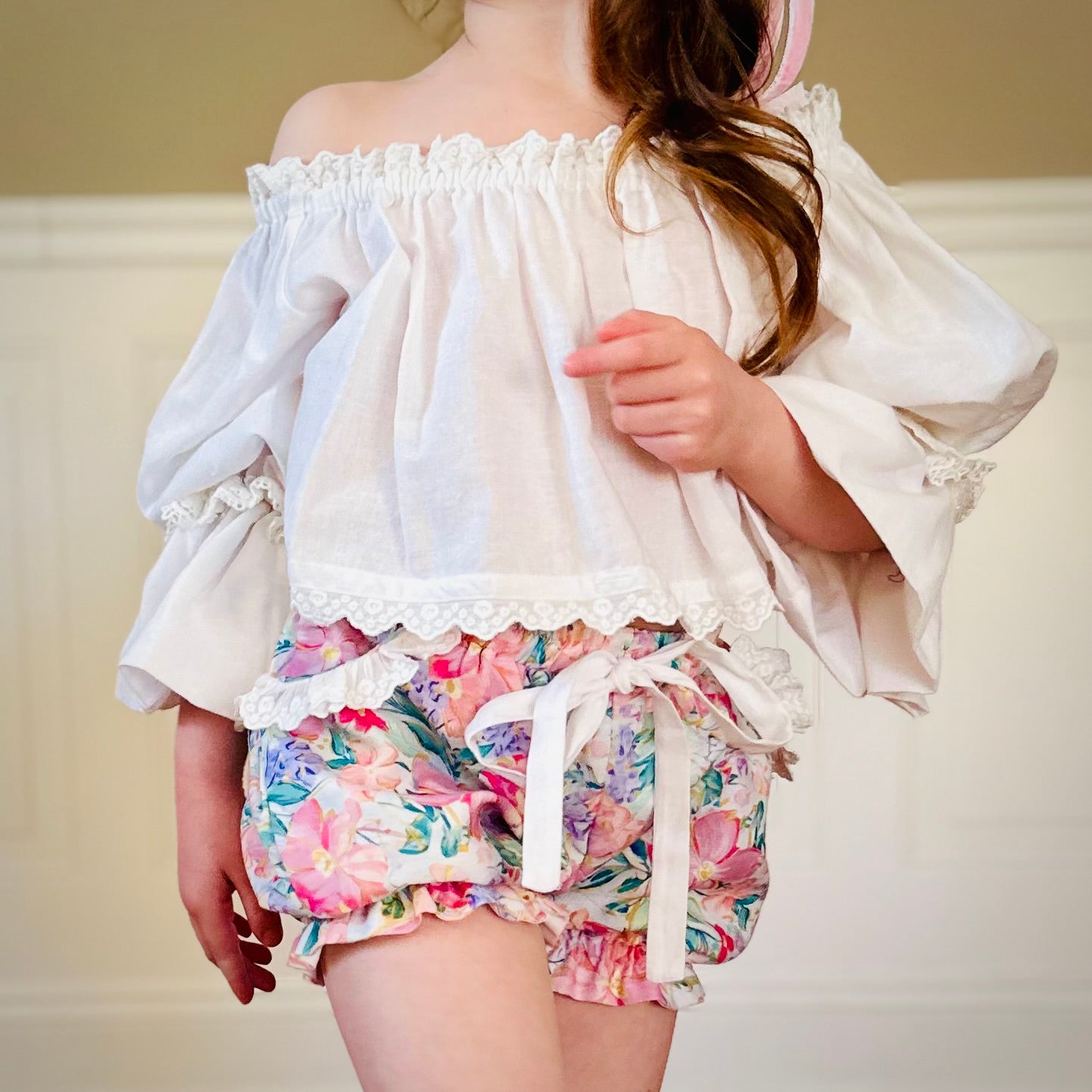 Blush and Lilac Shorts