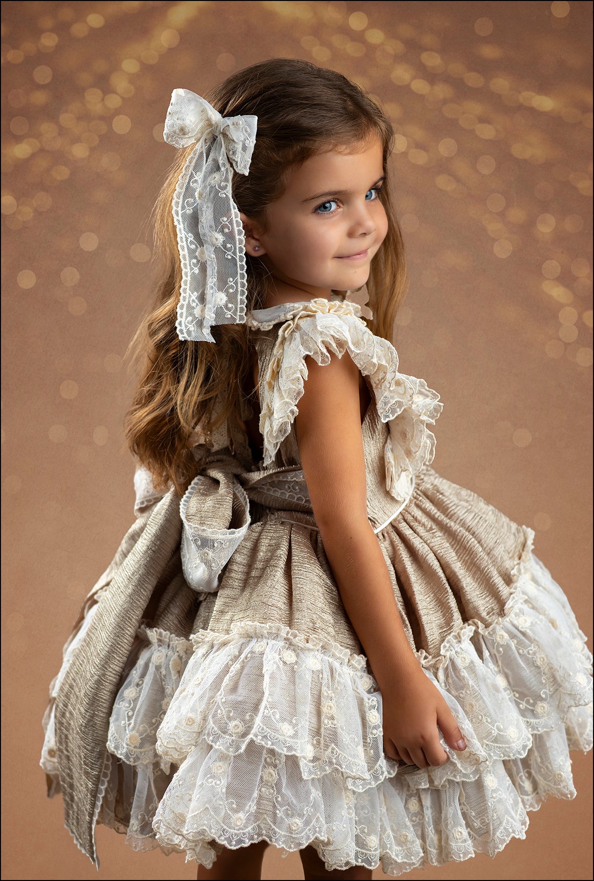 Angel Dress with Shorts Set