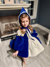 Load image into Gallery viewer, Miracle Dress Cotton Velvet Sizes 6m-6y
