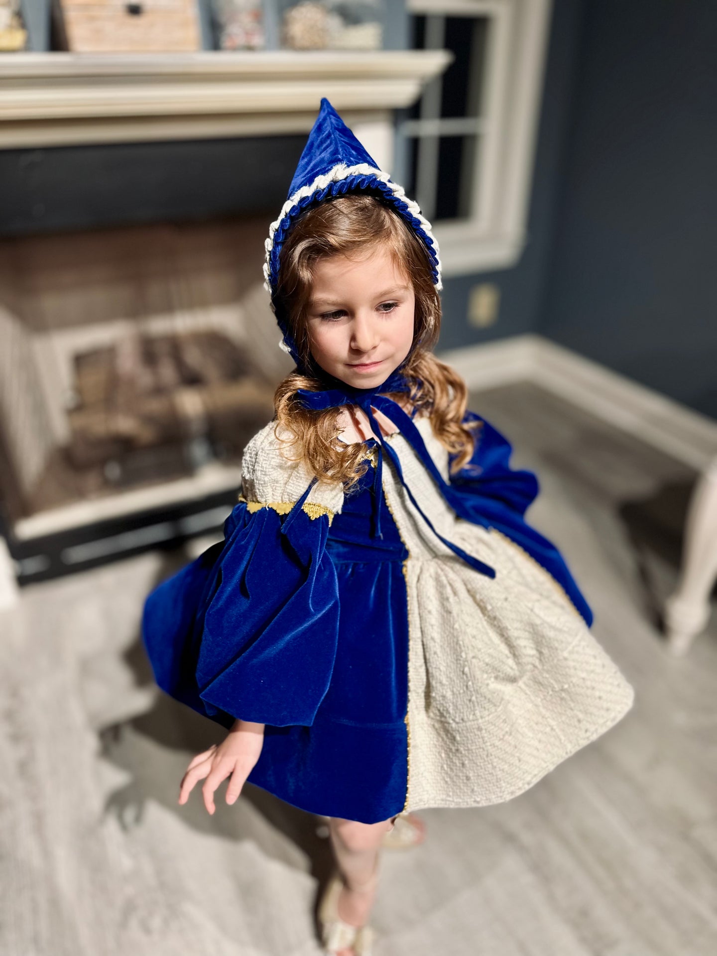 Miracle Dress Cotton Velvet Sizes 6m-6y